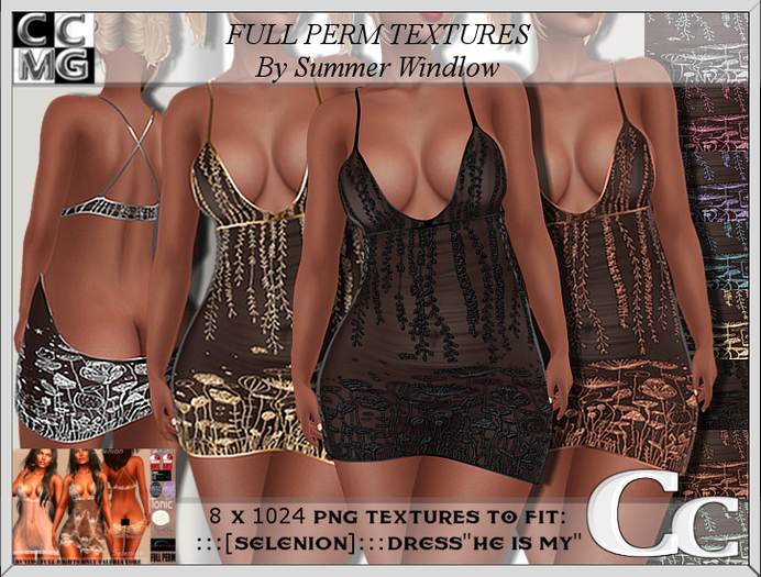 SELENION HM TEXTURES - FOXY X 8 - FULL PERM