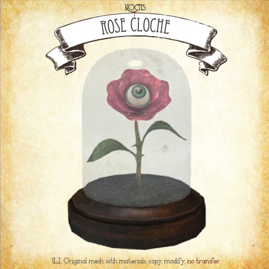 [noctis] All Seeing Rose Cloche
