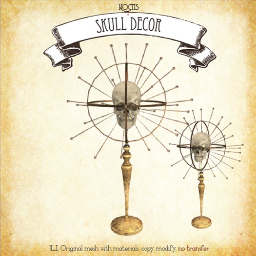 [noctis] Skull decor