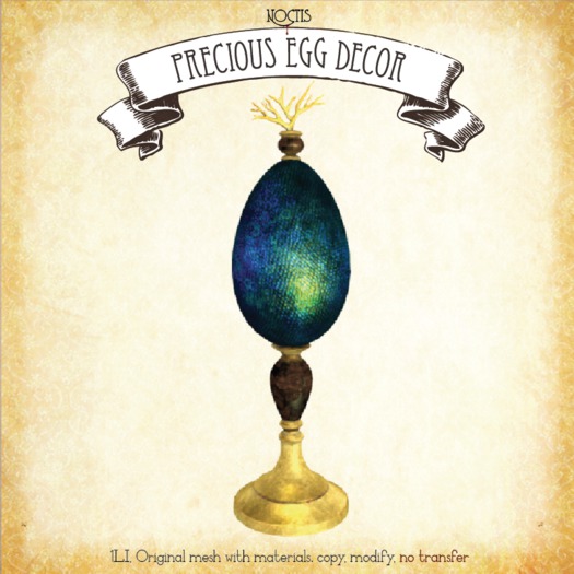 [noctis] Precious Egg decor/emerald