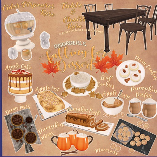 DISORDERLY. / Falling for Desserts / Pumpkin Parfait