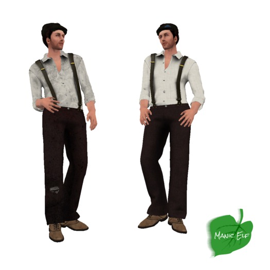 ME! Manic Elf "Stanley" Working Class Men's Outfit - Brown