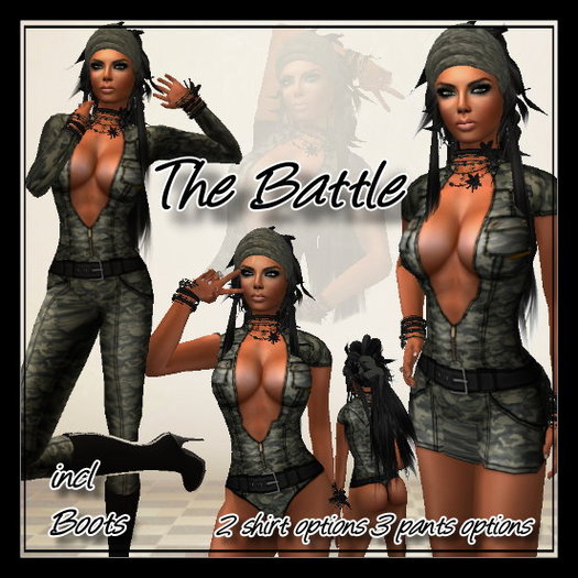 The Battle Outfit Incl Boots