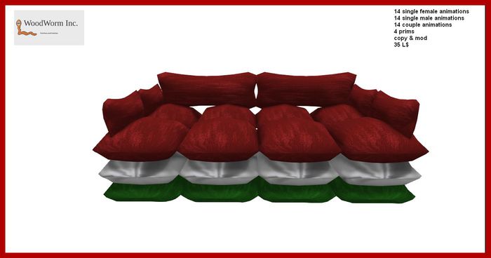 Country pillow couch: Hungary. All in all 41 animations