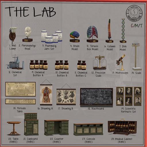 [IK] The Lab - 01. Wall Lamp - COMMON