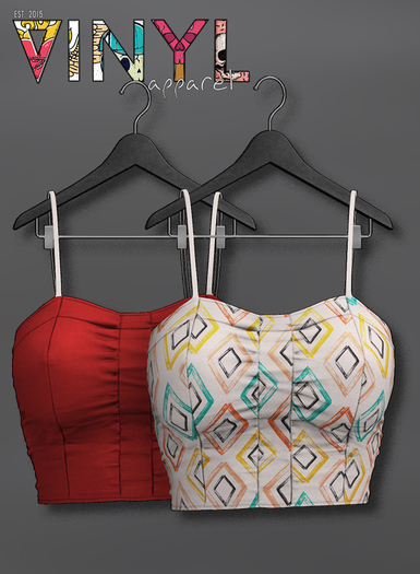 Vinyl - Frothy Top Pak Vintage Red