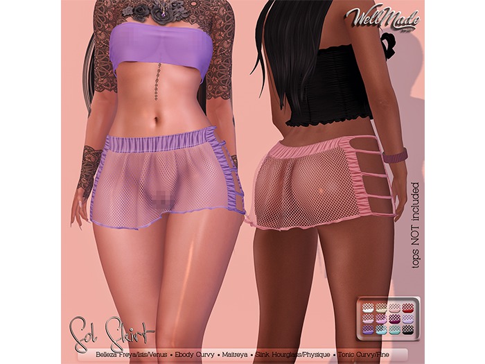 [WellMade] Sol Skirt 