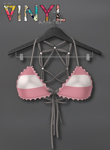 Vinyl - Nikki Bikini Pak Pink