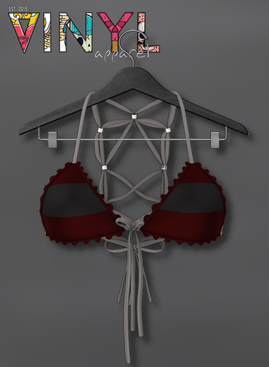 Vinyl - Nikki Bikini Pak Red
