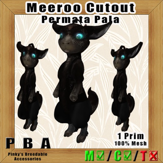 PBA - Meeroo Cutout Permata Pala (Mesh) Box
