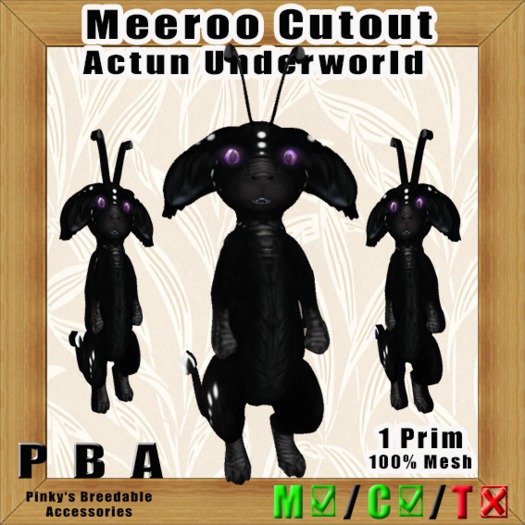 Meeroo Cutout Actun Underworld (Mesh)