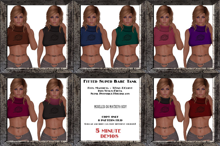 Super Babe Fitted Top DEMO