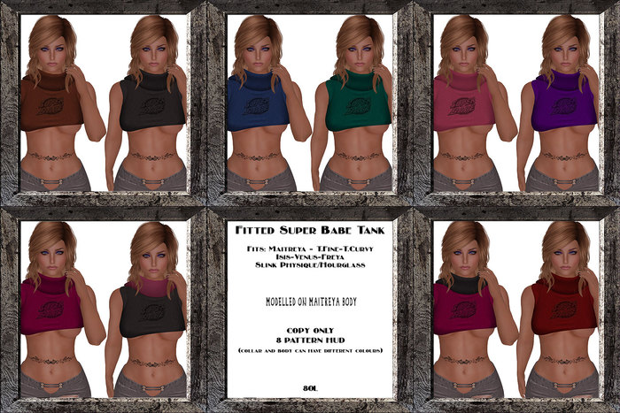 Super Babe Fitted Top