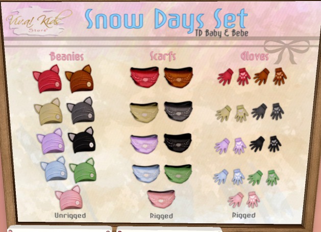 [Vk!] Muffler Snow Days - Brown [BB]