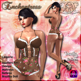 ![Enchantress] Carleigh Lingerie Brown