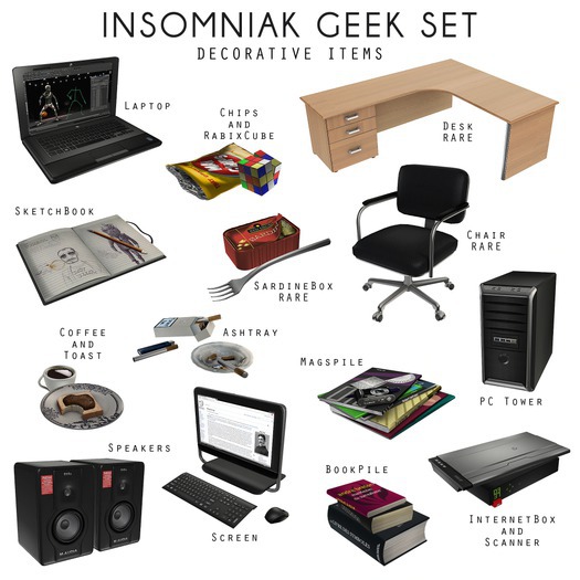 *  SORGO - Geek Desk (Box) RARE