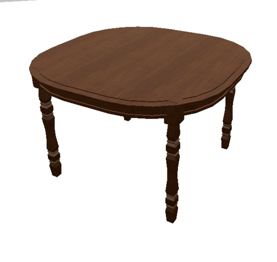 dining table carved 1