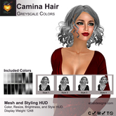 A&A Camina Hair Greyscale Colors, boxed