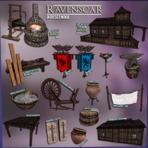 [Kres] Ravenscar - Banner - Blue