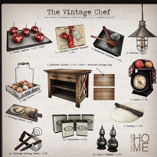 Pixel Mode - The Vintage Chef - Pastry