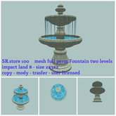 SR.store 100% mesh full perm Fountain two levels