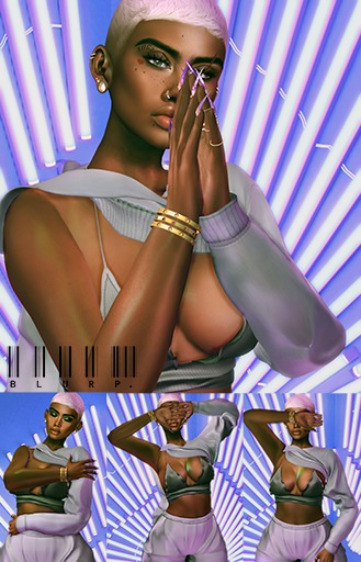 B L U R P.- Beyond Here Pose Pack.