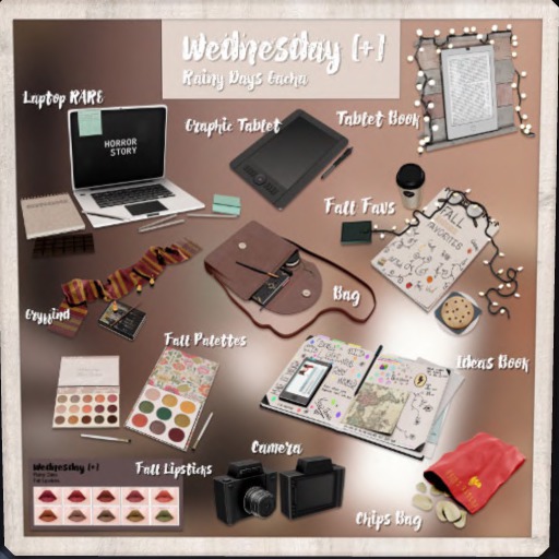 Wednesday[+] ~ Rainy Days - Fall Lipsticks COMMON