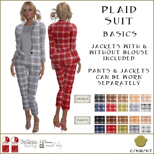 BM Plaid Suit Basics