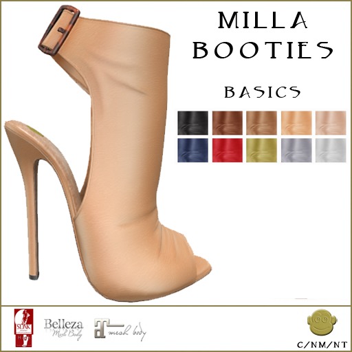 BM Milla Booties Basics DEMO