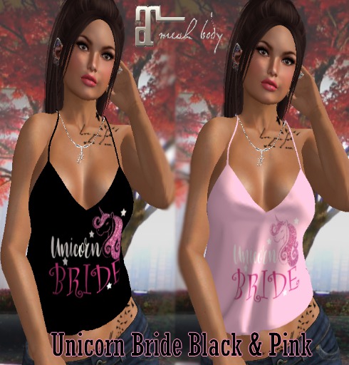 Unicorn Bride Pink / Black