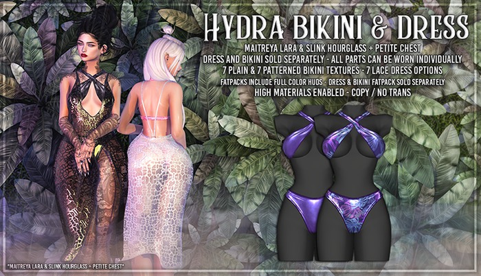 AsteroidBox. Hydra Bikini - Purple
