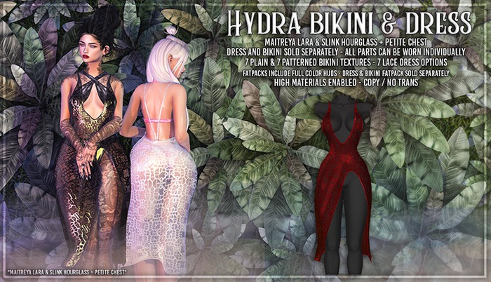 AsteroidBox. Hydra Dress - Red