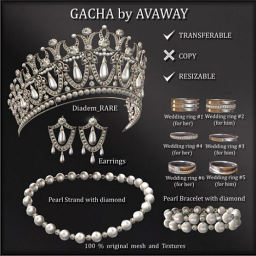 *AvaWay* Wedding ring #2 (for her)