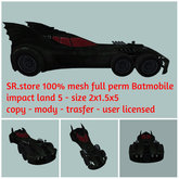 SR.store 100% mesh full perm Batmobile