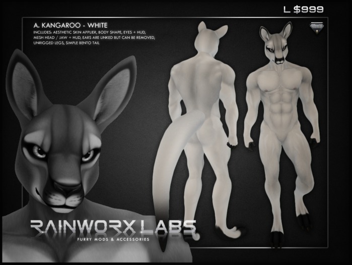 [RL] AESTHETIC - KANGAROO - White