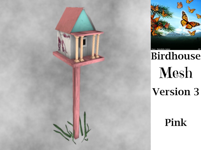 Birdhouse v3 - Pink