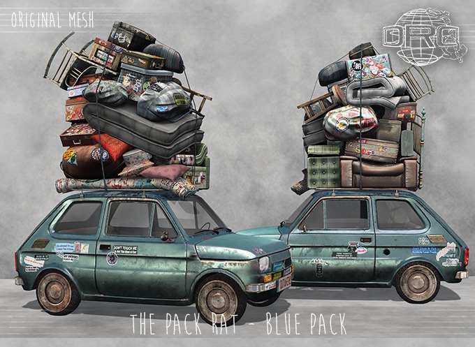 -DRD- The Pack Rat - Blue Pack (add)