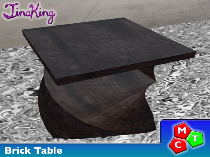 [TinaKing] Brick Table [T]