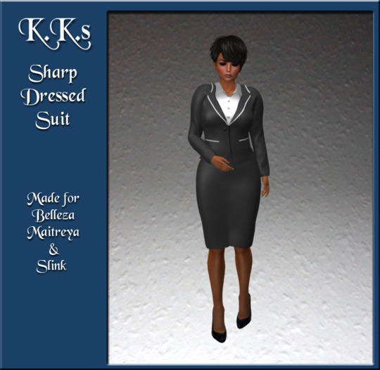KK's Sharp Dressed Suit - Grey