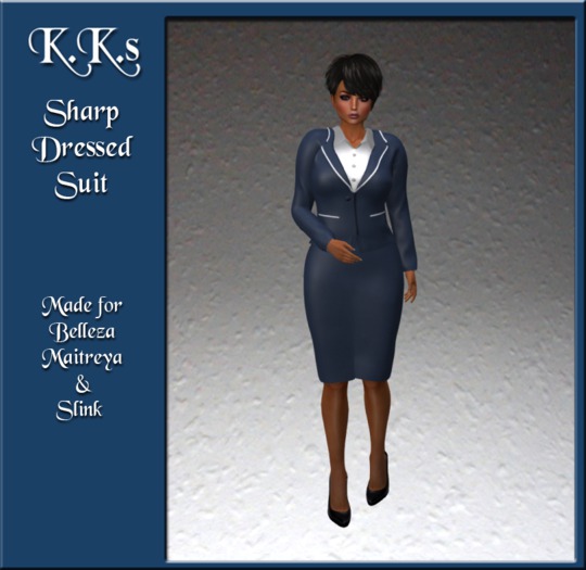 KK's Sharp Dressed Suit - Blue