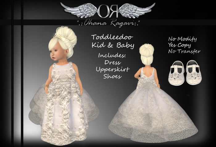 *.:OR:.* TD -Wedding Collection-White (Baby & Kid)