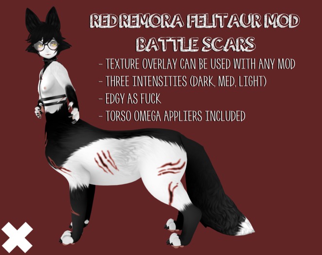 Red Remora Felitaur MOD - Battle Scars