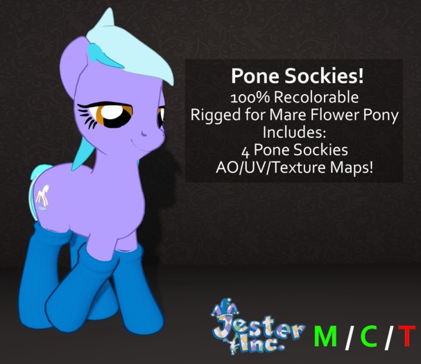 [Jester Inc.] Mare Pone Sockies! - BOXED