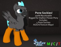 [Jester Inc.] Stallion Pone Sockies! - BOXED