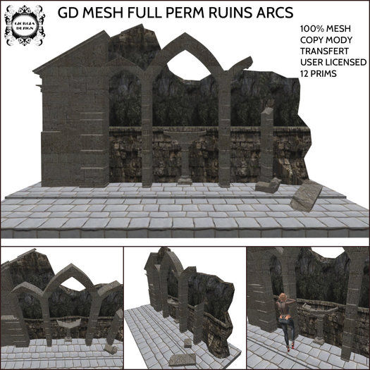 GD MESH FULL PERM RUINS ARCS