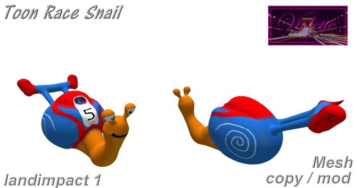 Toon Race Snail mesh 