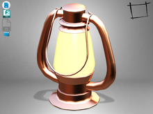 Dae Obj FBX For Rustic Lantern