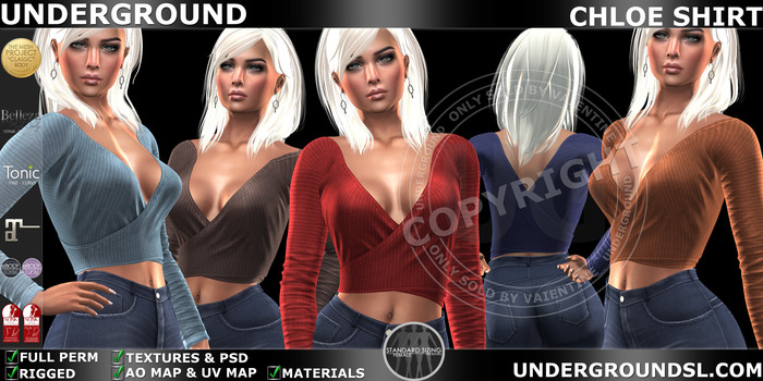 [UG MESH] CHLOE SHIRT MPD