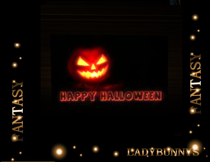 ~Hauntingly Halloween~Animated Happy Halloween Pumpkins Poster