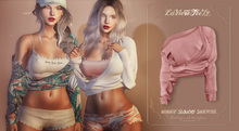 Tee*fy Winnie Slouchy Sweater  - DustPink